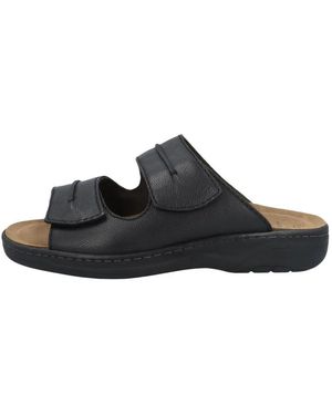 SOLIDUS Slippers - Zwart