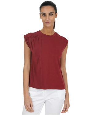 Alpha Studio Casual Katoenen T-Shirt - Rood