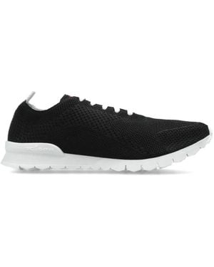Kiton Fits Knit Sneakers - Schwarz