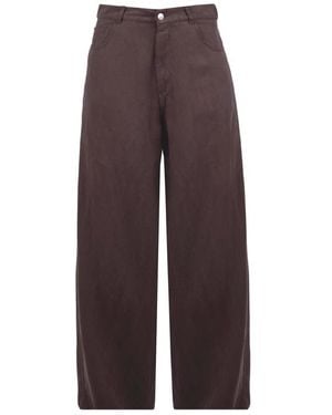 Jucca Wide Trousers - Brown