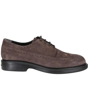 Hogan Laced Shoes - Marron