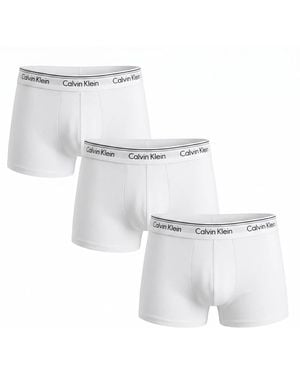 Calvin Klein 3-Pack Boxer Briefs - Wit