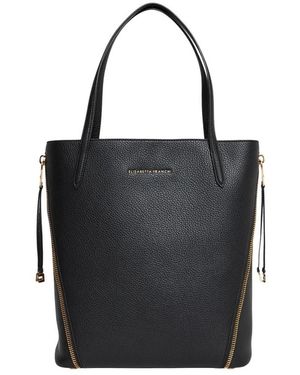 Elisabetta Franchi Shopping Bags - Black