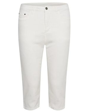 Kaffe Cropped Jeans - Blanco