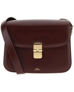 A.P.C. Cross Body Bags - Marrone
