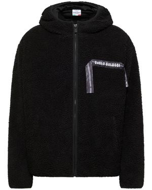 carlo colucci Fitness ,Zwart ,Fleece Jassen