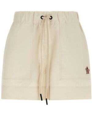 Moncler Short Shorts - Natural