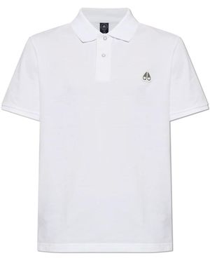 Moose Knuckles Polo Shirts - Blanco