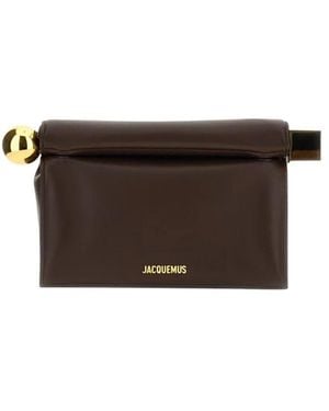 Jacquemus La Pochette Rond Carré - Braun