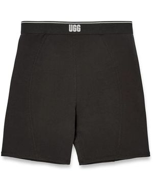 UGG Corilynn Logo Biker Short - Zwart