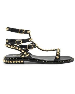 Ash Flat Sandals - Nero
