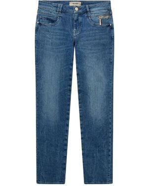 Mos Mosh Straight Fit Jeans - Blue