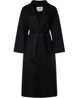 Max Mara Belted Coats - Zwart