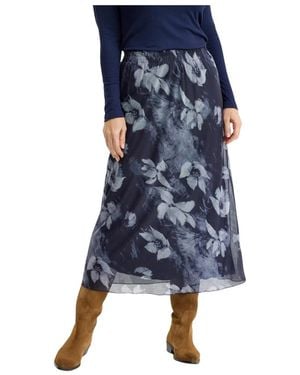 iN FRONT Midi Skirts - Azul
