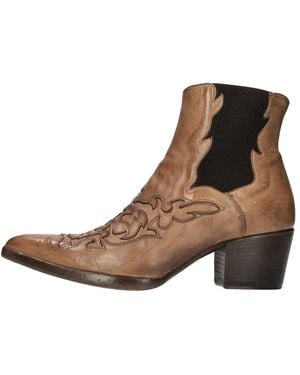 Alberto Fasciani Cowboy & Biker Boots - Brown