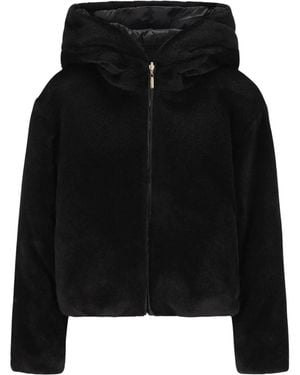 Max Mara Faux Fur & Shearling Jackets - Black
