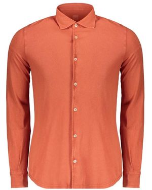 Fedeli Casual Shirts - Orange