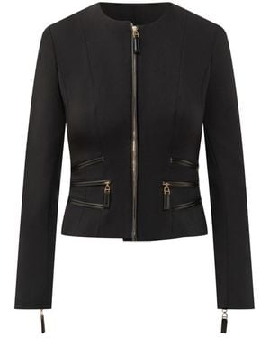 Elisabetta Franchi Light Jackets - Black