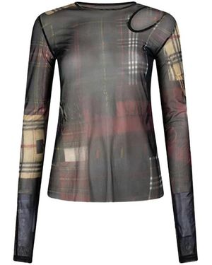 1/OFF Long Sleeve Tops - Negro
