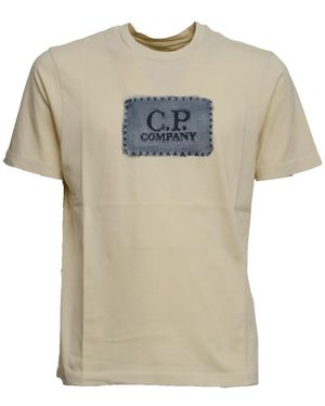 C.P. Company T-Shirts - Natural