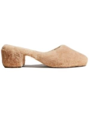 KHAITE Clio Mule - Naturel