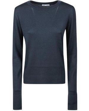 Patrizia Pepe Round-Neck Knitwear - Azul
