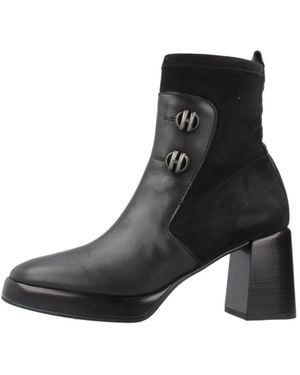 Hispanitas Heeled Boots - Negro