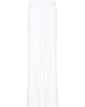 EA7 Wide Trousers - Blanco