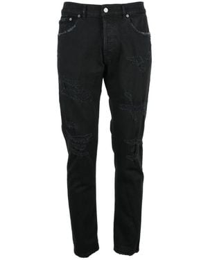 Dondup Slim-Fit Jeans - Negro