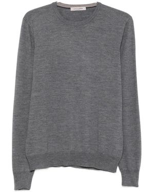 La Fileria Round-Neck Knitwear - Gris