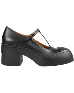 Marni Court Shoes - Black