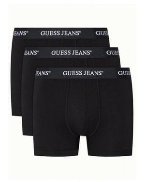 Guess Jeans 3Er-Pack Trunks - Schwarz