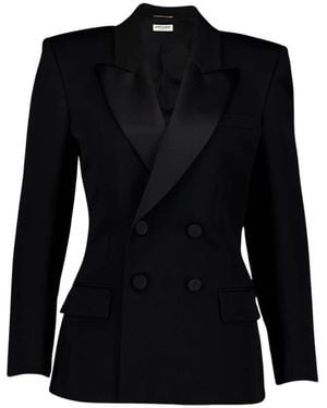 Saint Laurent Blazers - Black