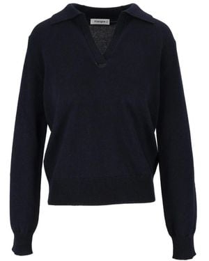 Kangra V-Neck Knitwear - Azul
