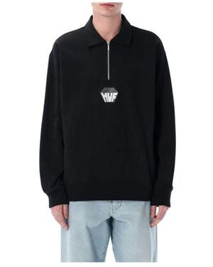 Huf Zip-Throughs - Black