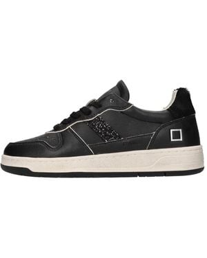Date Court 2.0 Vintage Calf - Zwart