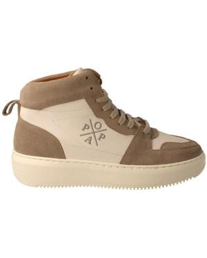 POPA Lace-Up Boots - Neutro