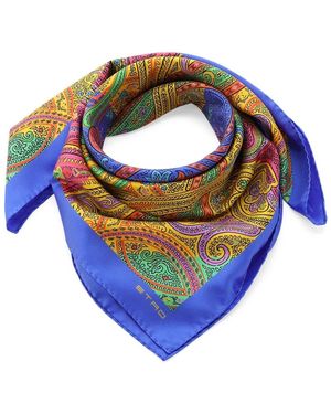 Etro Silky Scarves - Blu