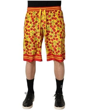 Dolce & Gabbana Long Shorts - Orange