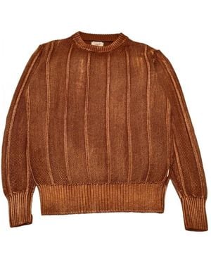 Bob Round-Neck Knitwear - Marrone