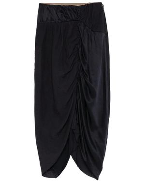 Ziggy Chen Maxi Rok - Zwart