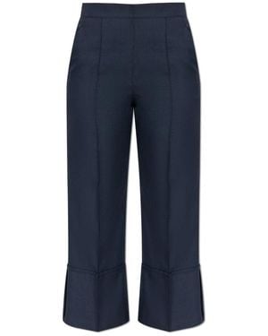 Theory Cropped Trousers - Azul