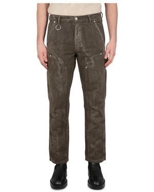 Etudes Studio Katoenen Broek - Grijs