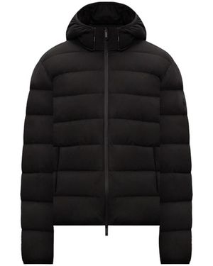 Moncler Jassen ,Zwart ,Nylon Arajoki Korte Donsjas