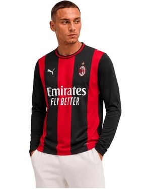 PUMA Ac Milan 26/27 Lange Mouwen Home Jersey - Rood
