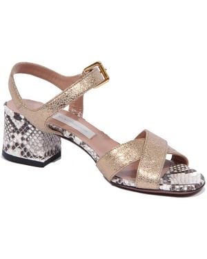 L'Autre Chose High Heel Sandals - Metallic
