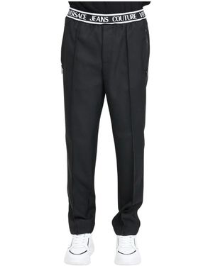 Versace Jeans Couture Elegante Couture-Hose - Schwarz