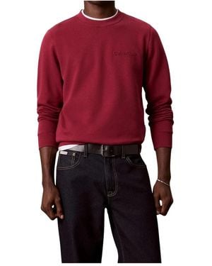 Calvin Klein Sweatshirts - Rojo