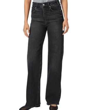 PAIGE Wide Jeans - Zwart