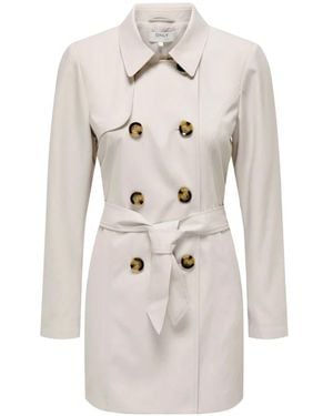 ONLY Trench Coats - White